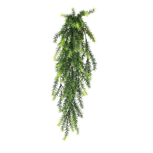 Artificial Hanging Cedar Vine Garland Bush UV Resistant and Fire Rated 20cm x 76cm