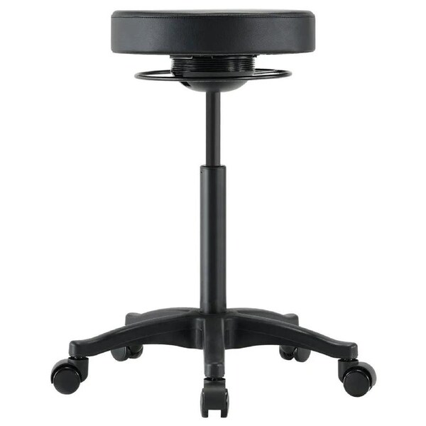 Buro Polo Drafting Stool Adjustable Vinyl Black