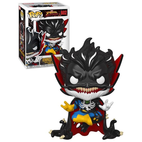 Funko Pop Marvel Spider-Man Maximum Venom Venomized Doctor Strange #602 Vinyl Figure