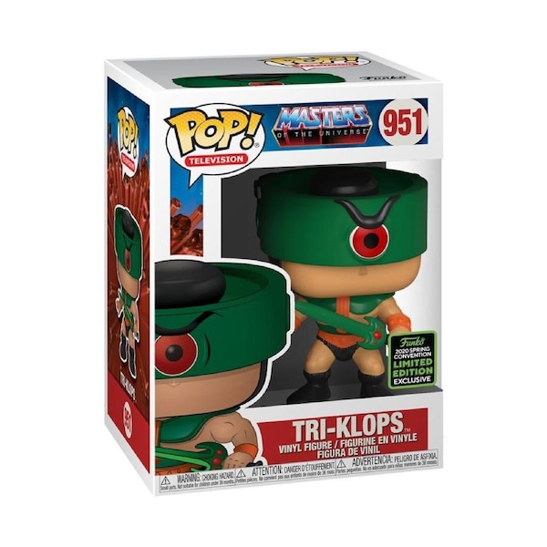 Funko POP Masters of the Universe Tri-Klops ECCC 2020 #951 Vinyl Figure