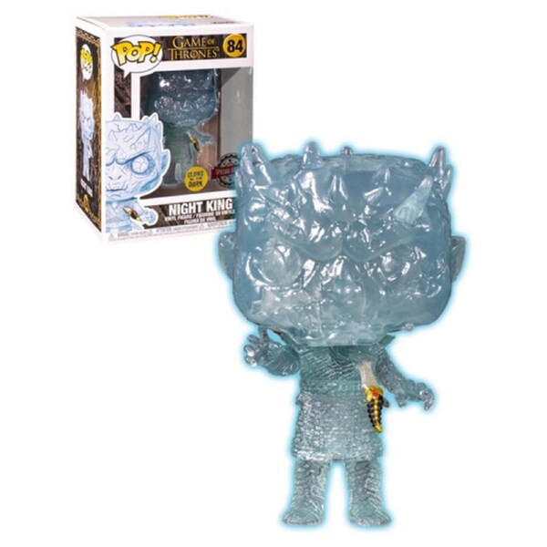 Funko POP Game Of Thrones Crystal Night King With Dagger Glow #84 Vinyl Figure