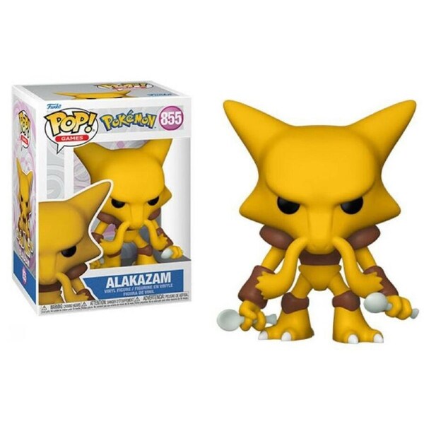 Funko POP Pokemon Alakazam #855 Vinyl Figure