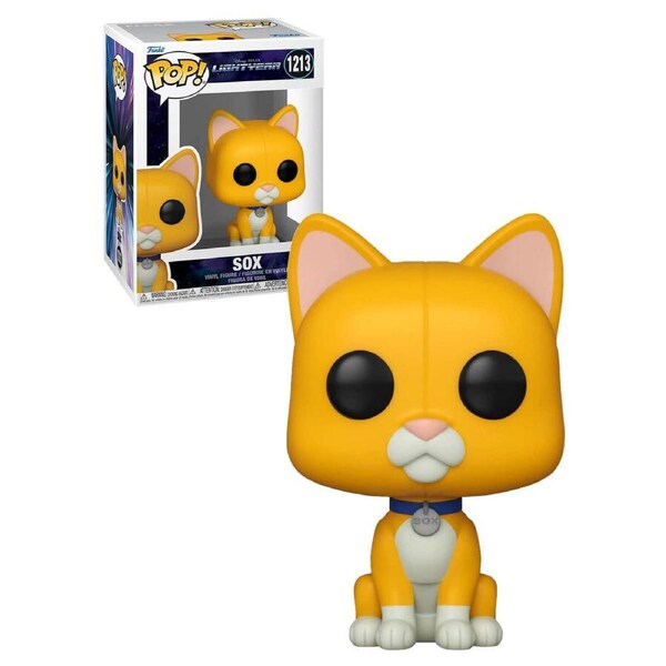 Funko Pop Disney Pixar Lightyear Sox #1213 Vinyl Figure