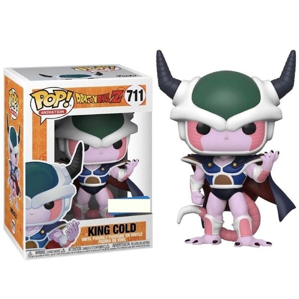 Funko POP Dragonball Z King Gold #711 Vinyl Figure
