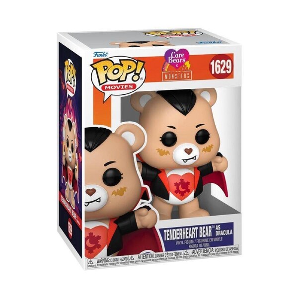 Funko Pop Care Bears x Universal Monsters - Tender Heart as Dracula #1629 Vinyl Figure