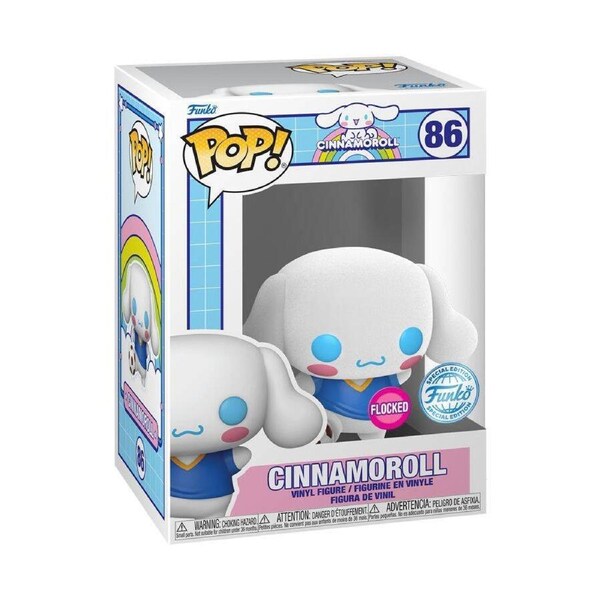 Funko Pop Cinnamoroll (with Soccer Ball) Flocked #86 Vinyl Figure