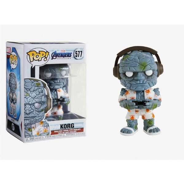 Funko POP Marvel Avengers Endgame Korg with Headphones #577 Vinyl Figure