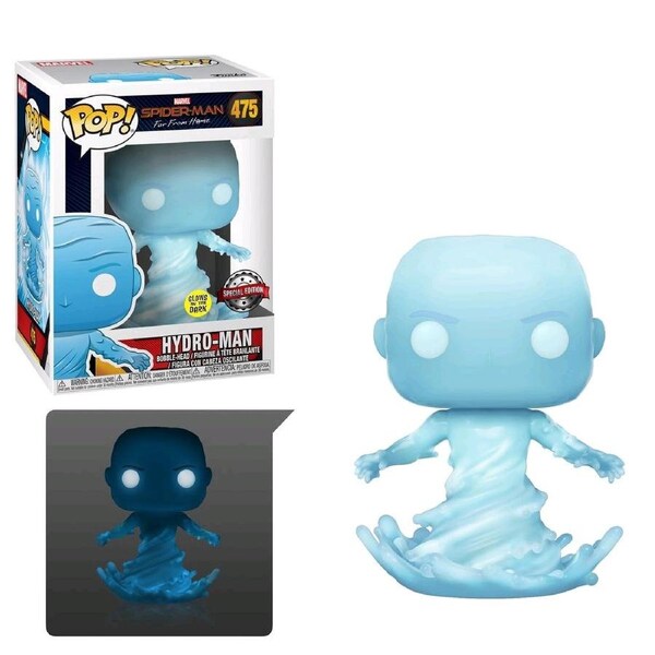 Funko Pop Marvel Spider Man Far From Home Hydro Man Glow #475