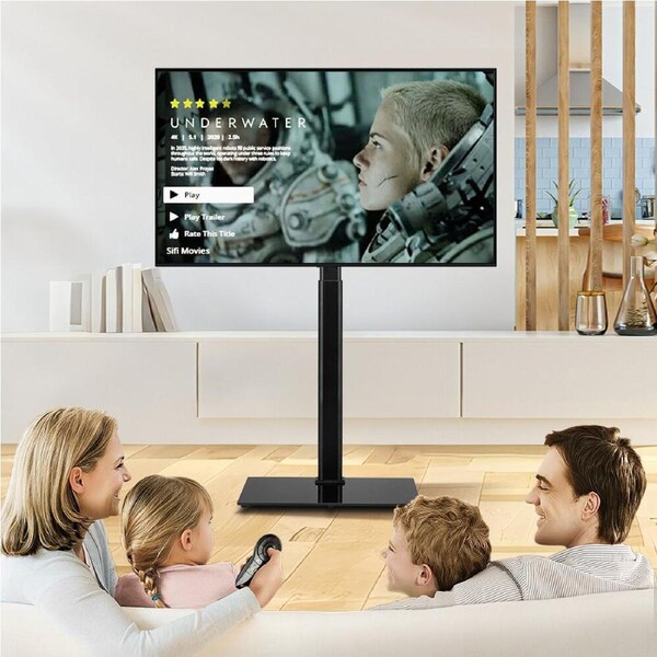 ZUNI Floor TV Stand Mount Bracket for 32-65 inch TVs Height Adjustable