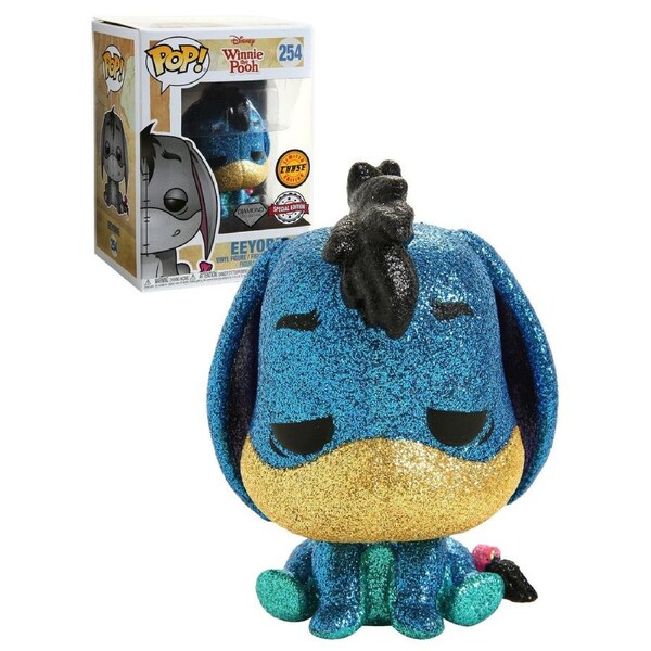 Funko Pop Disney Winnie The Pooh Eeyore Chase Diamond Collection #254 Vinyl Figure
