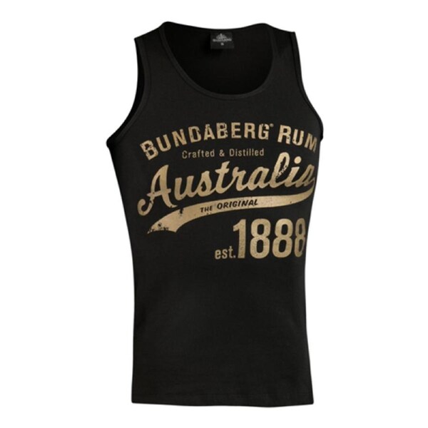 Bundaberg Rum Bundy Bear Ladies Singlet Shirt 2XL
