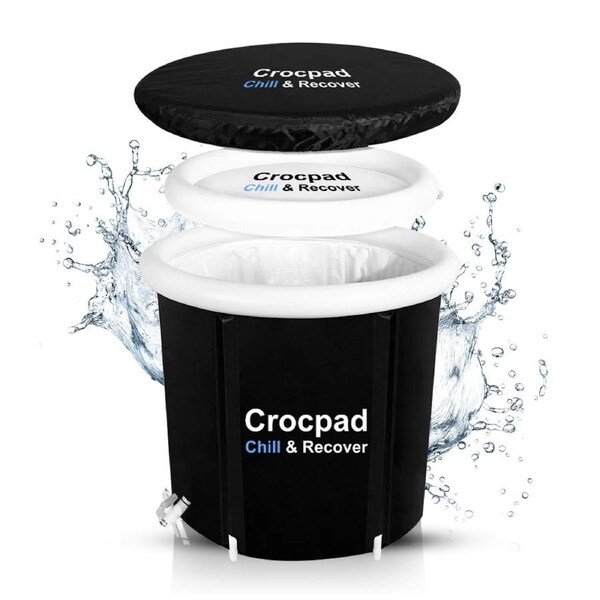 Premium Portable Ice Bath Pod or Ice Bath for Recovery - Cold Plunge Barrel for Athletes & Wellness