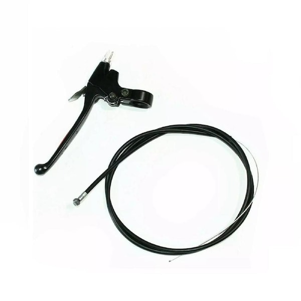 TDR Lockable Clutch Lever with Cable for 49cc 66cc 70cc 80cc 100cc Motorised Motorized Bicycle Push Bike Engine Kit 22mm Handlebar Mount Parts Replacement Set