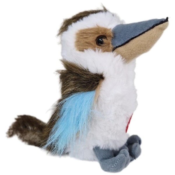 Elka Australia Plush Toy - Musical Sound Bird Kookaburra 17cm