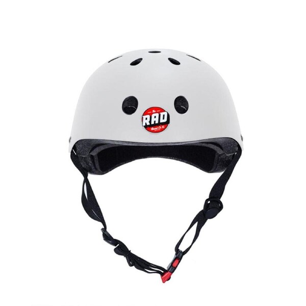 Rad Board Co Skate Helmet Street/Park Skateboard Sports Head Gear XL Black