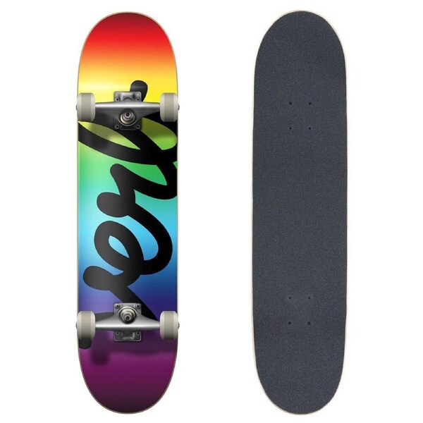 Verb Complete Skateboard Sports Deck Progressive Logo Xl Script Spectrum 7.75in