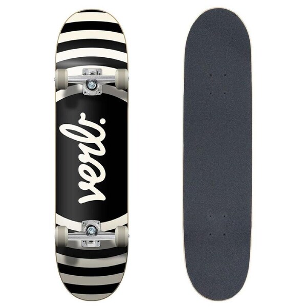 Verb Complete Skateboard Outdoor Sports Deck Progressive Reverb Black/Cream 8in