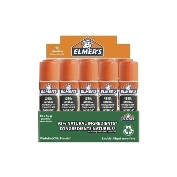 Elmers Eco Glue Stick 40g Bx10