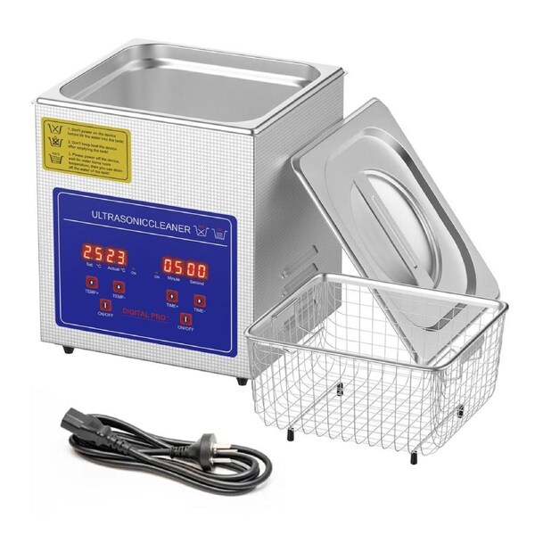 ADVWIN Ultrasonic Cleaner, 650ml Jewelry Cleaner Machine with SUS 304 Tank, 42kHz, for Cleaning Jewelry Eyeglasses Earrings Rings, Necklaces, Dentures