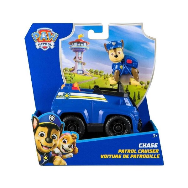 Paw Patrol Vehicle and Pup - Chases Police Cruiser