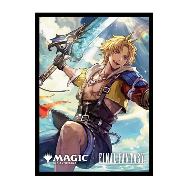 Ultra Pro Magic the Gathering Final Fantasy Tidus Yunas Guardian Deck Protector Sleeves (100 Pack)