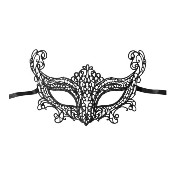 Black Lace Masquerade Eye Mask Cosplay Halloween Prom Party Costume
