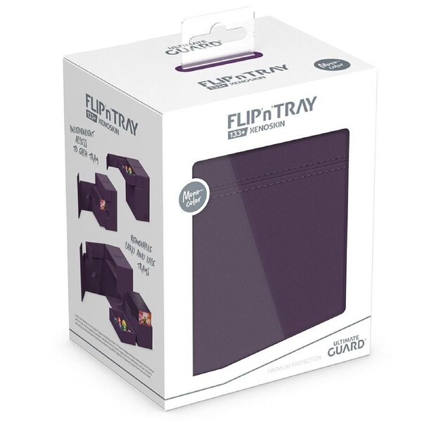 Ultimate Guard TCG - XenoSkin Flip'n'Tray 133+ Deck Box - Purple