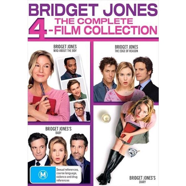 Bridget Jones's Diary / Bridget Jones - The Edge Of Reason / Bridget Jones's Baby / Bridget Jones DVD