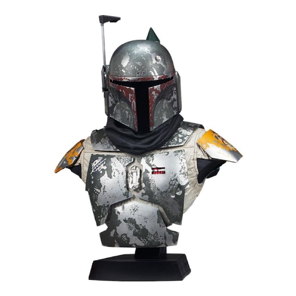 Star Wars The Mandalorian Boba Fett 1:1 Scale 32.5"x25.5"