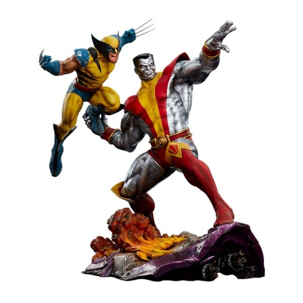 Sideshow Collectables XMen 24" Colossus & Wolverine PF Statue Collectible Figure