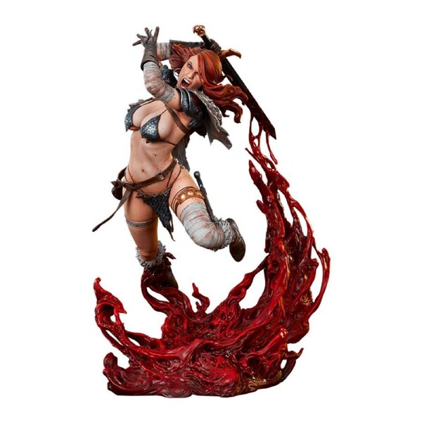 Red Sonja A Savage Sword Premium Format Statue Action Figure Display Toy