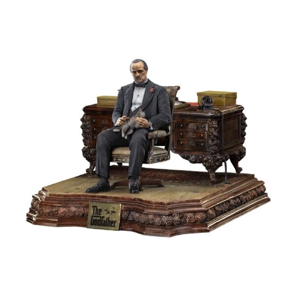 The Godfather Don Vito Corleone Deluxe 110 Scale Statue