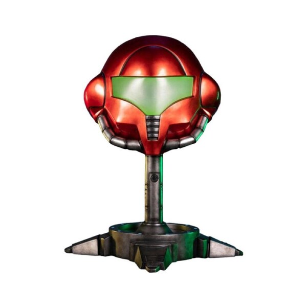 Metroid Prime Samus Helmet Resin Statue Collectible 15y+