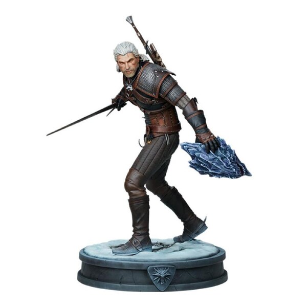 The Witcher 3 Wild Hunt Geralt Statue Action Figure