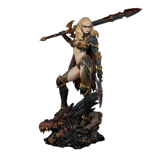 Sideshow Originals 18.75" Dragon Slayer Statue Figure