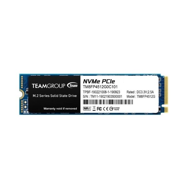 Team Group SSD M2 NVME 512GB - TM8FP4512G0C101