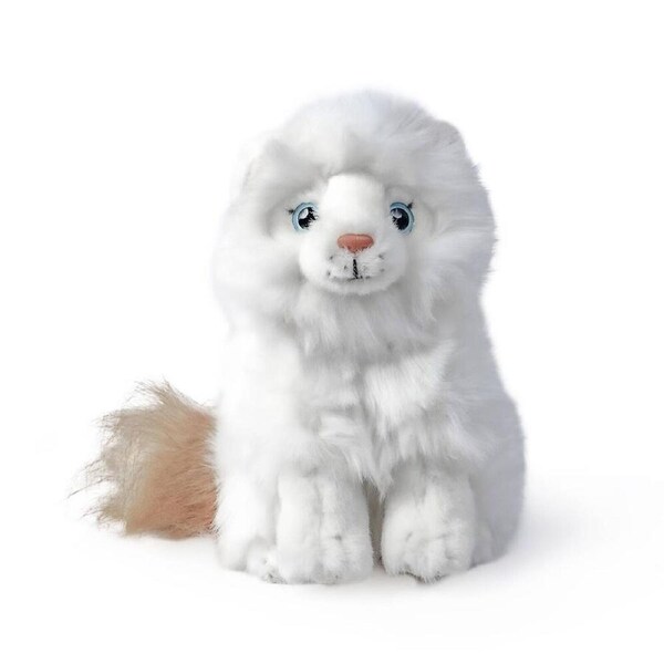 Living Nature Ragdoll Kitten Stuffed Animal Plush Soft Toy 21cm White 0y+