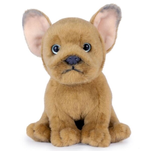 Living Nature French Bulldog Puppy Stuffed Animal Plush Soft Toy 18cm Sand 0y+