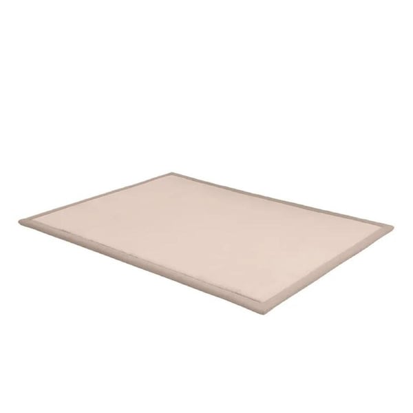 Kitchee Foam Floor Mat 150x200cm - Padded Thick Deep Soft Tatami Style Rug Cream
