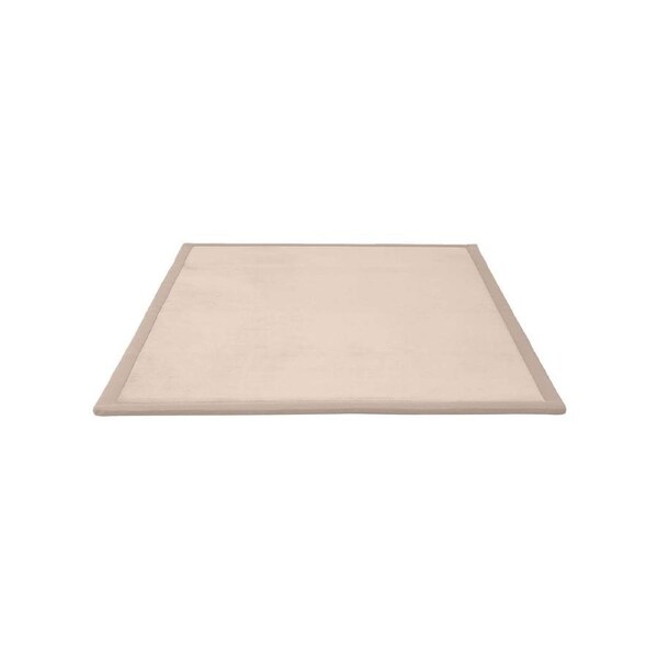 Kitchee Kids Foam Floor Play Mat 200x200cm – Padded Thick Soft Tatami Style Cream