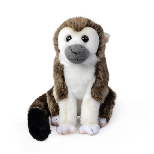 Living Nature Squirrel Monkey Plush Stuffed Animal Soft Cuddle Toy 19cm