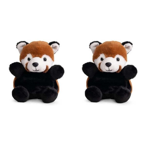 2PK Little Living Nature Snugglies Safari Plush Animal Toy 15cm Assorted 3y+