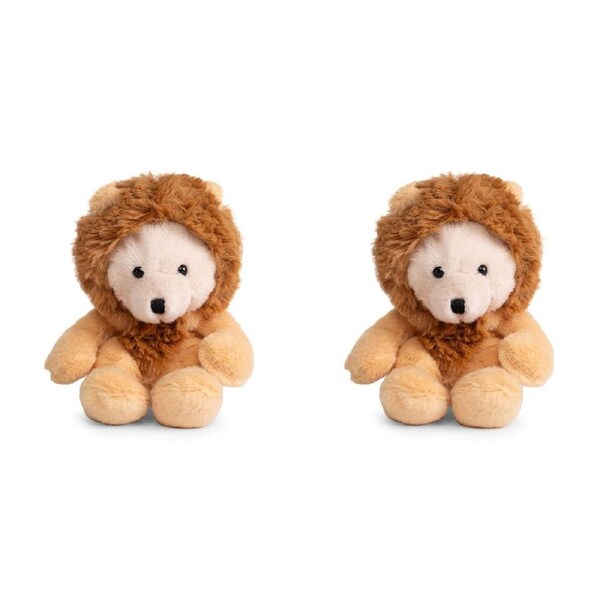 2PK Living Nature Play Safari Plush Animal Toy 20cm Assorted Baby/Infant 0y+