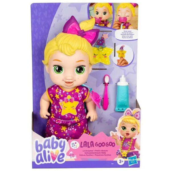 Baby Alive Lil Dreamer Lala Blonde Doll