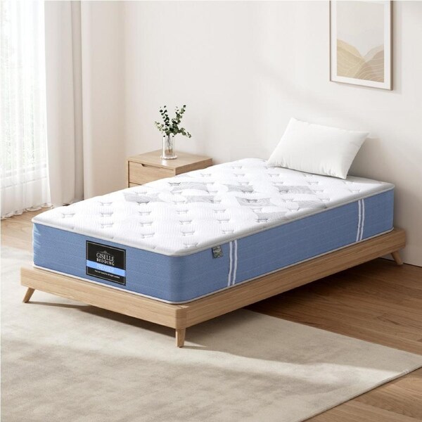 Giselle Mattress Single Bed Pocket Spring 25cm Medium Firm Mattresses
