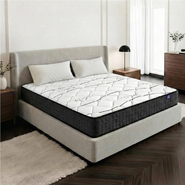 Giselle Bedding King Mattress Bonnell Spring Foam 16cm