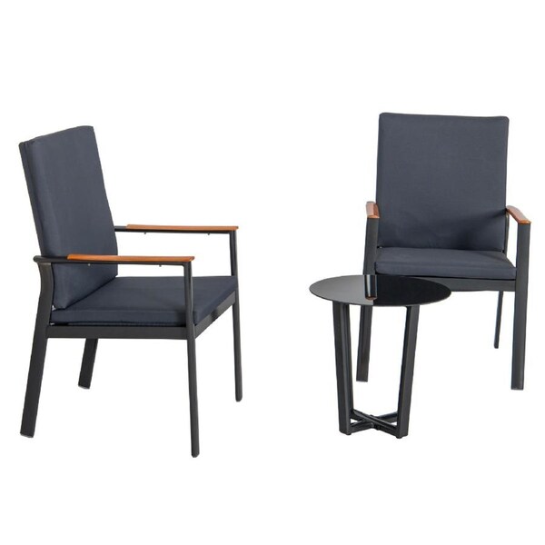 Bronte 2 Seater Outdoor Chair & Side Table Set
