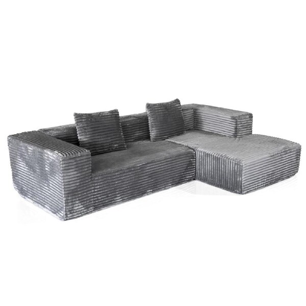 Marsden L Shape Sofa 100% Polyester