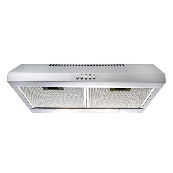 Viali 60cm Fixed Stainless Steel Rangehood with LED Lights