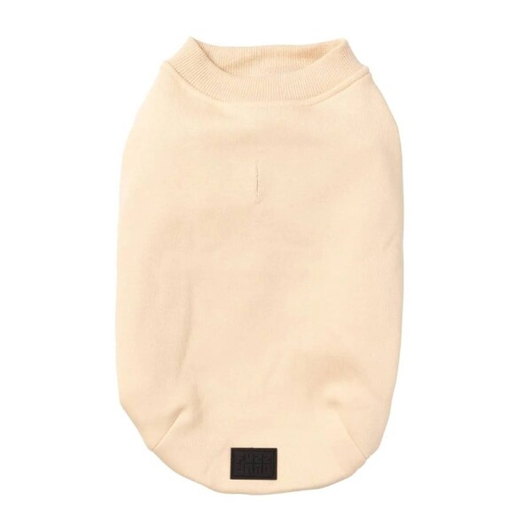 Allday 25 Cream Size 1 26 to 29cm Long Dog Sweater by Fuzzyard